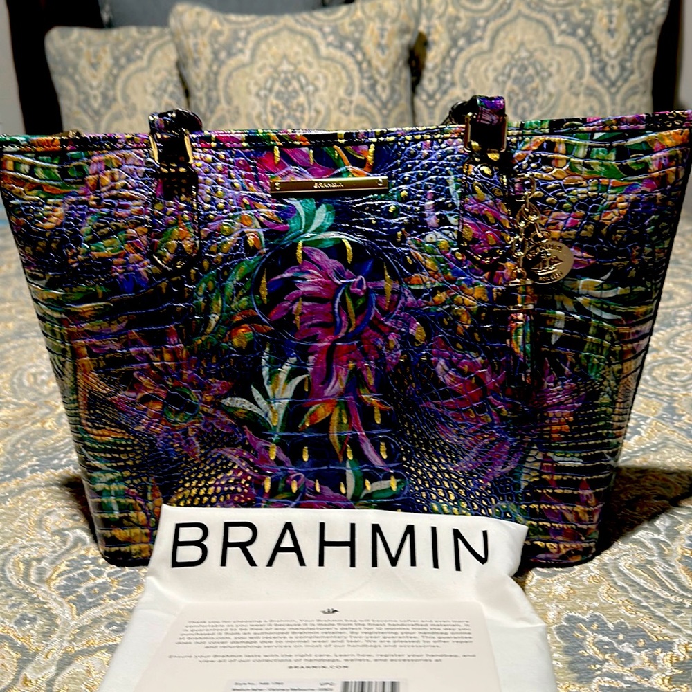 Brahmin medium Asher visionary Melbourne handbag.  New never used without tags.